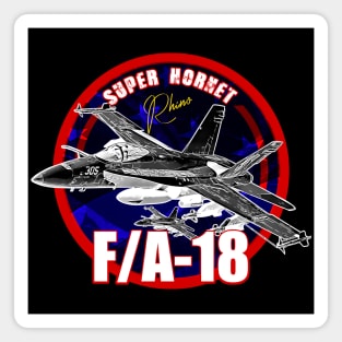 F18 Hornet Us Air Force Fighterjet Magnet